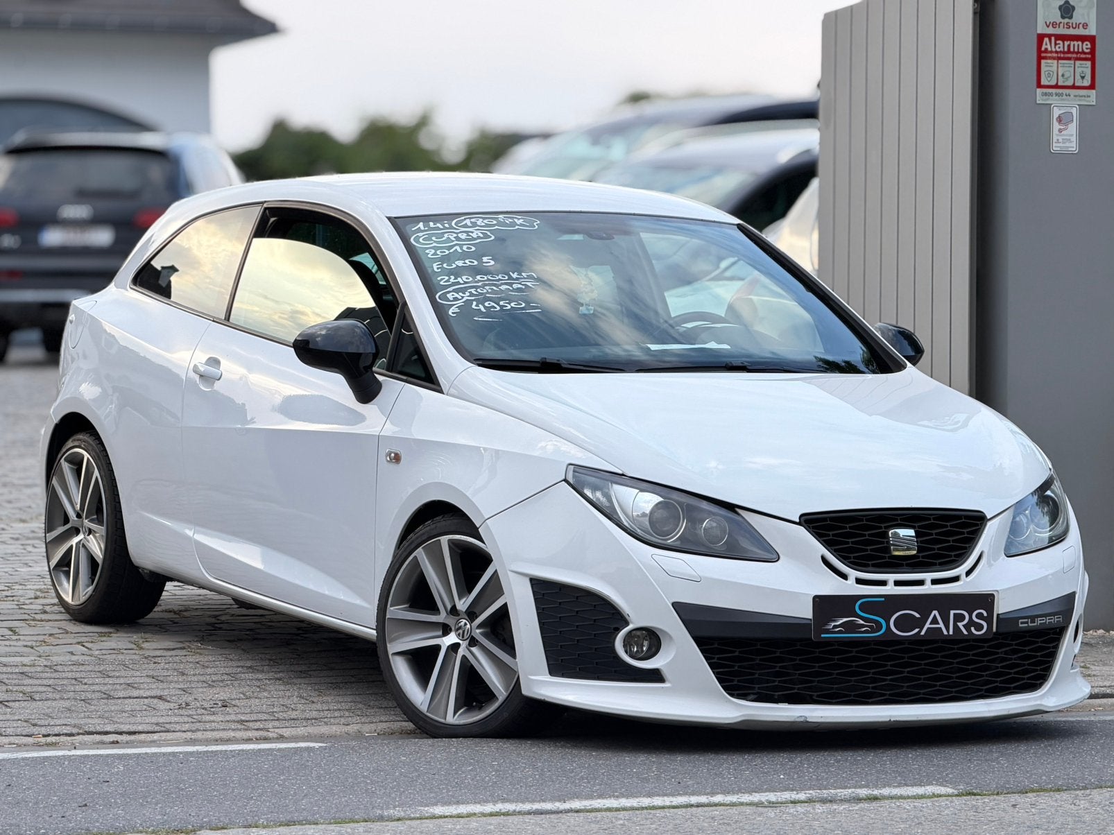Seat ibiza Cupra 1.4 tsi ** 180 pk ** Automatiek ** Airco, Autos, Seat, Cuir, Euro 5, Achat, Entreprise