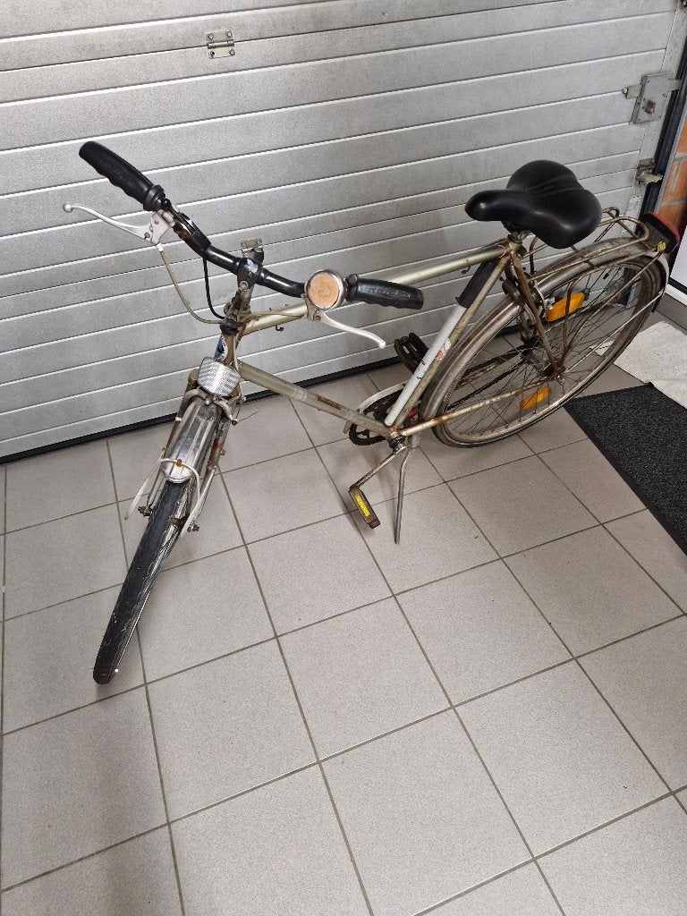 herenfiets, Fietsen en Brommers, Gebruikt, Velgrem, Versnellingen, 49 tot 53 cm