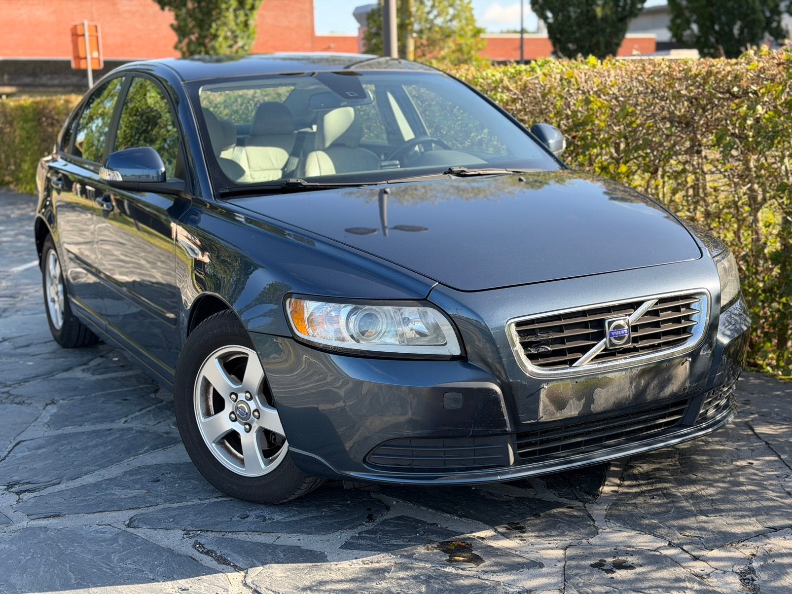 Volvo v40 1.6d / Euro5 / Gekeurd vvk, Auto's, Voorwielaandrijving, Beige, 4 cilinders, Blauw