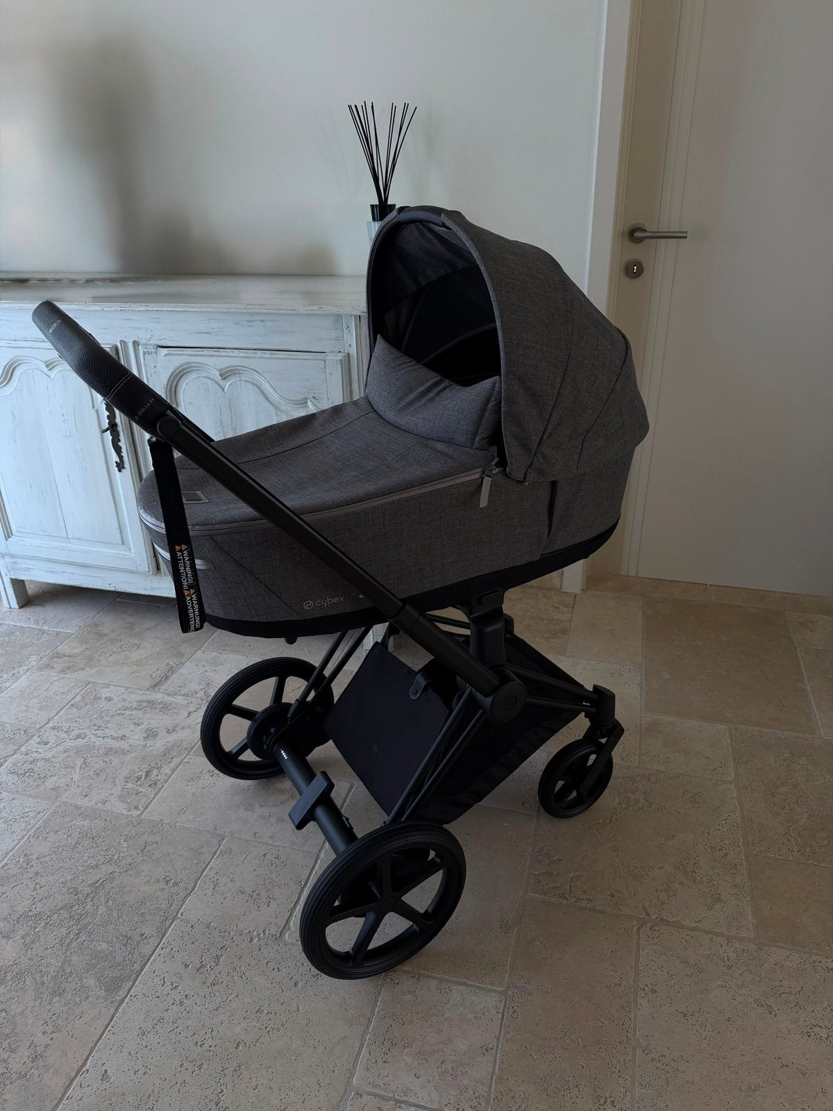 Cybex e-Priam elektrische kinderwagen, Kinderen en Baby's, Kinderwagens en Combinaties, Ophalen, Zo goed als nieuw, Kinderwagen