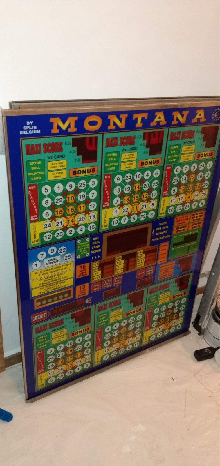 Montana glasraam Bingo, Enlèvement ou Envoi