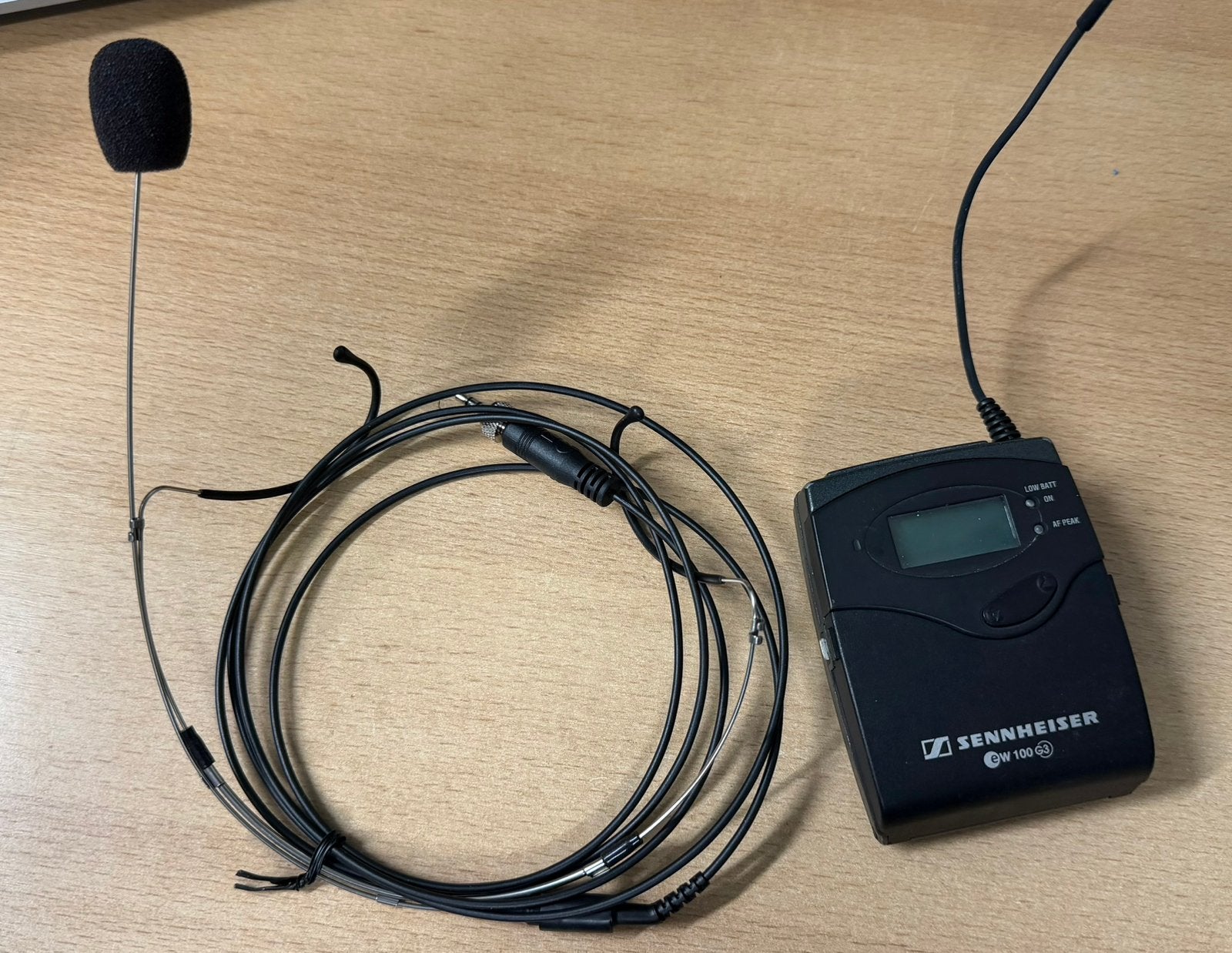 Sennheiser ew100G3 Bodypack transmitter + SK100 G3 headset, Musique & Instruments, Enlèvement ou Envoi, Sans fil