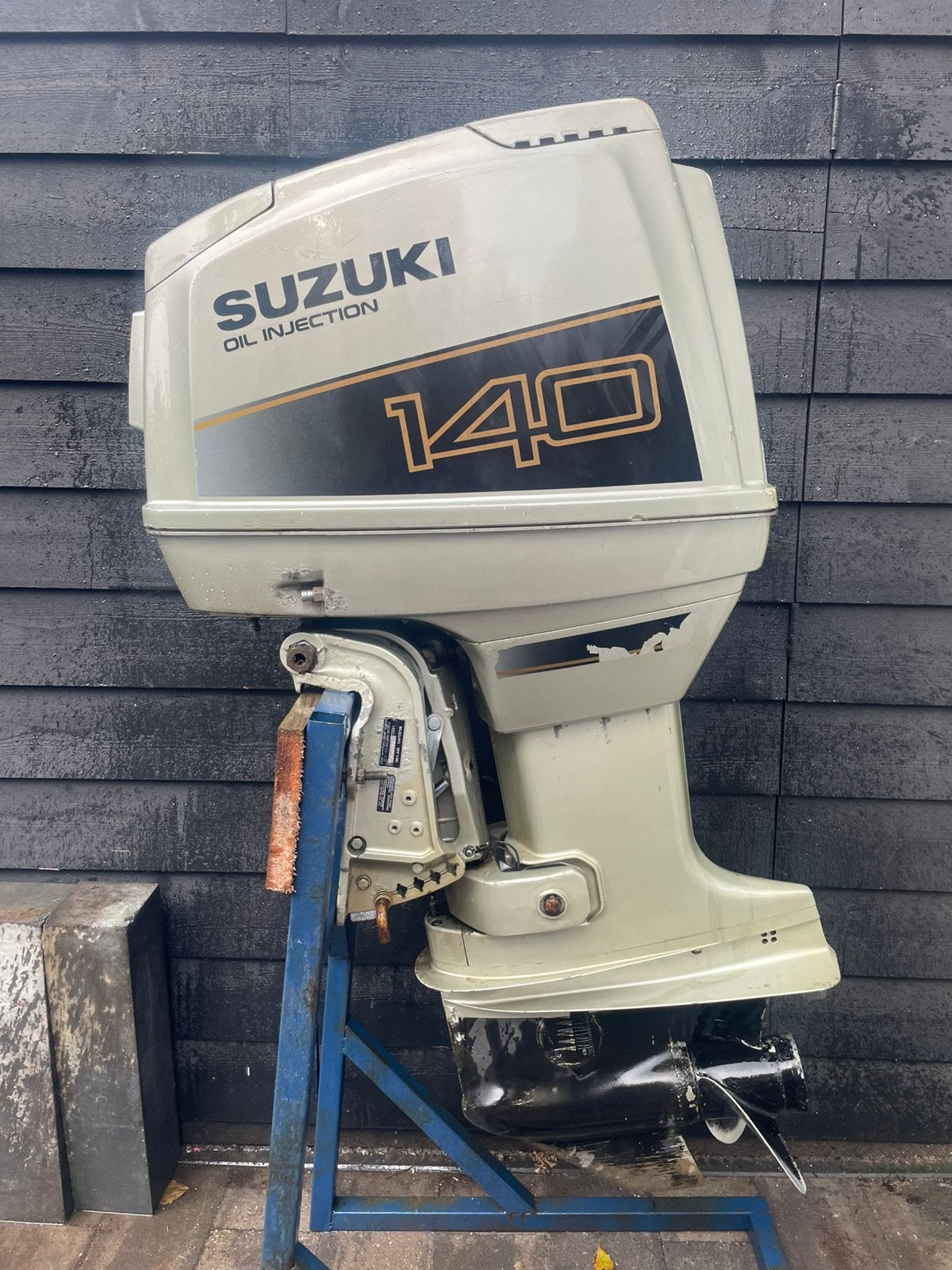 Suzuki dt140 2takt langstaart, Ophalen, Gebruikt