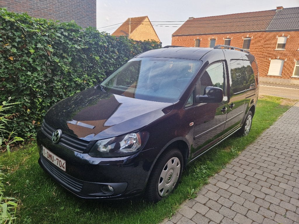 Volkswagen Caddy Maxi Trendline 7-zit, Auto's, Volkswagen, Stof, 4 cilinders, Particulier, Airbags