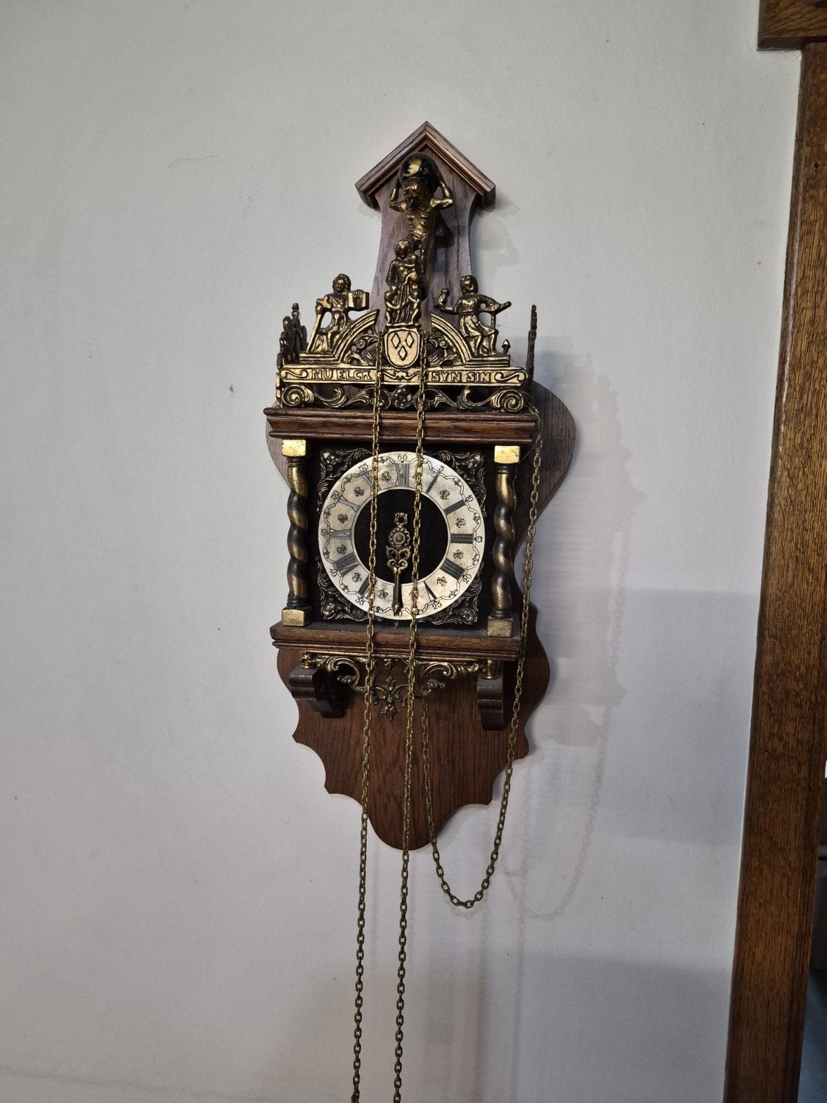 wandklok, Antiek en Kunst, Ophalen