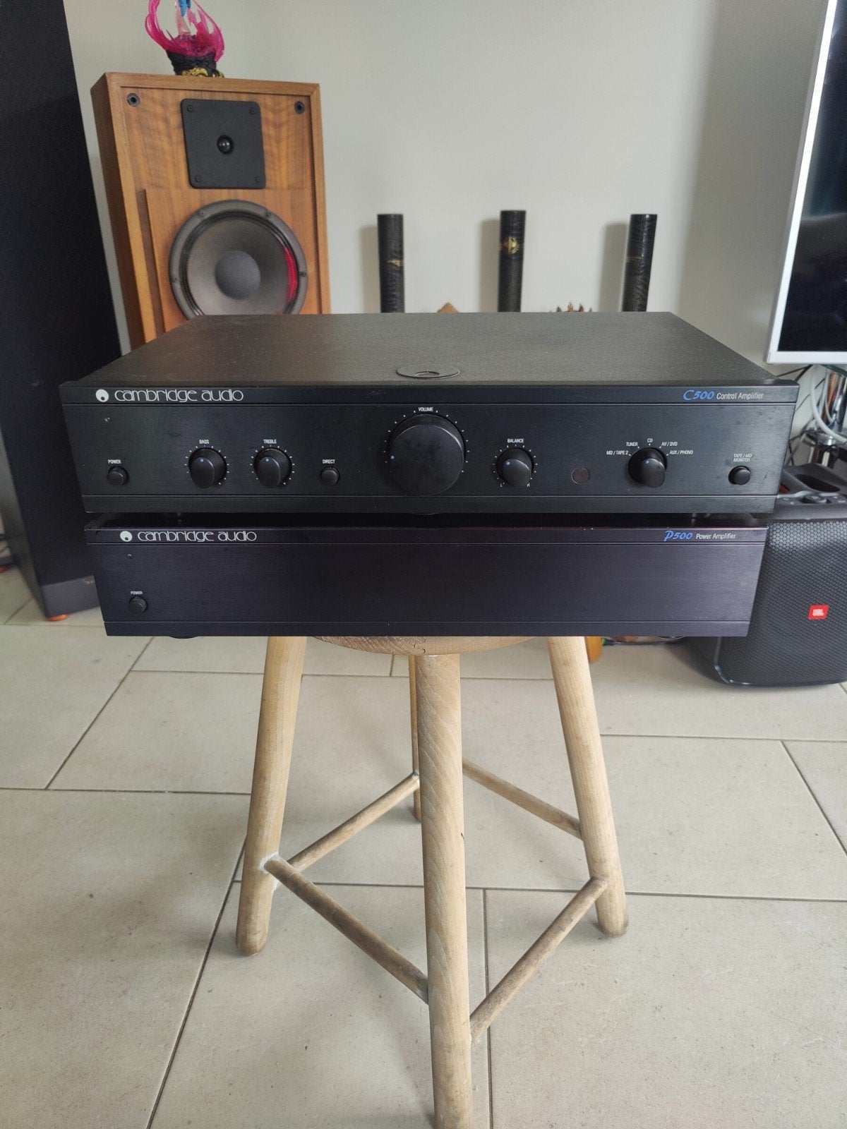 Cambridge audio ampli P500 et pré ampli C500, Enlèvement ou Envoi