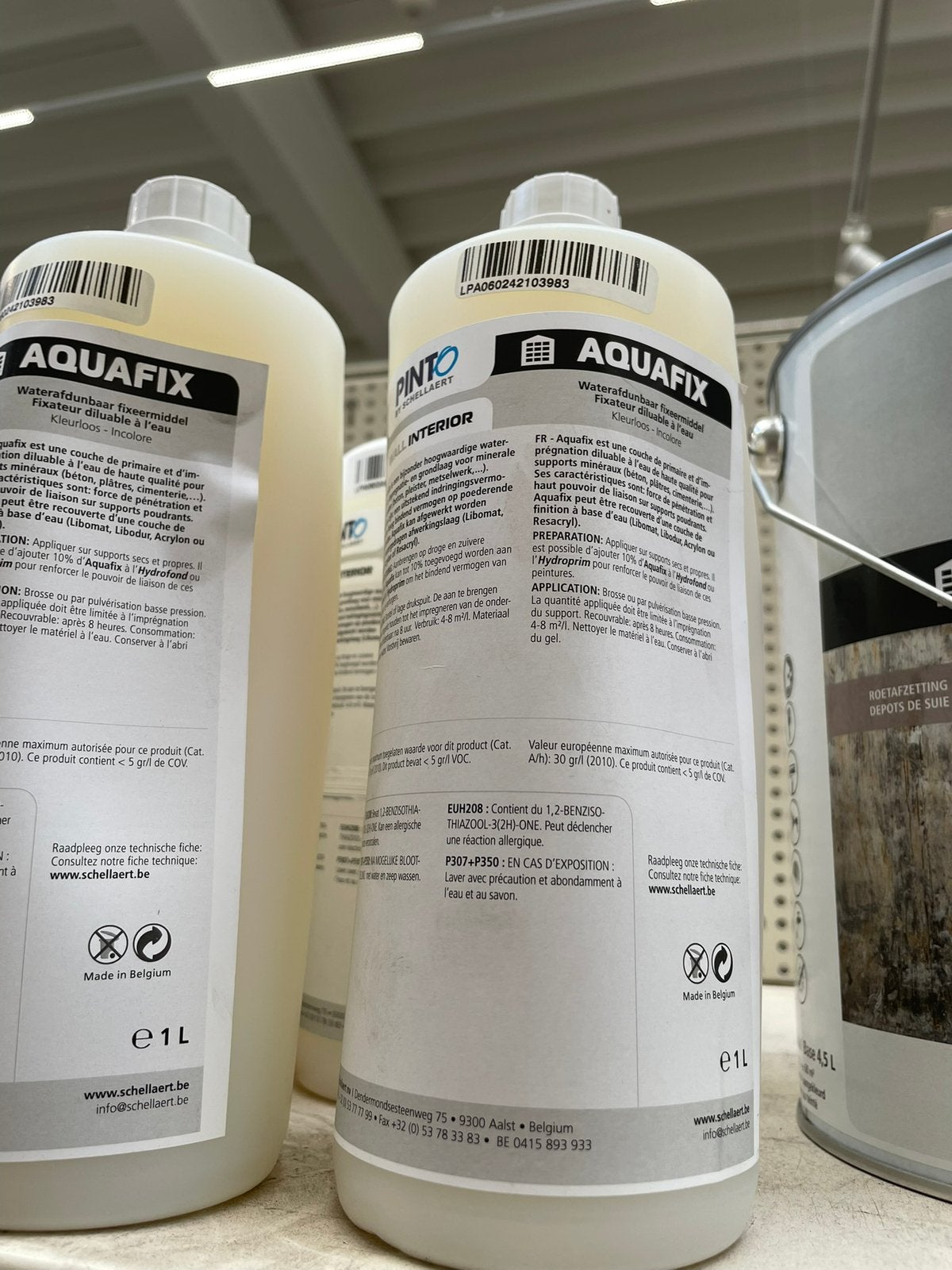 Aquafix, Ophalen, Nieuw