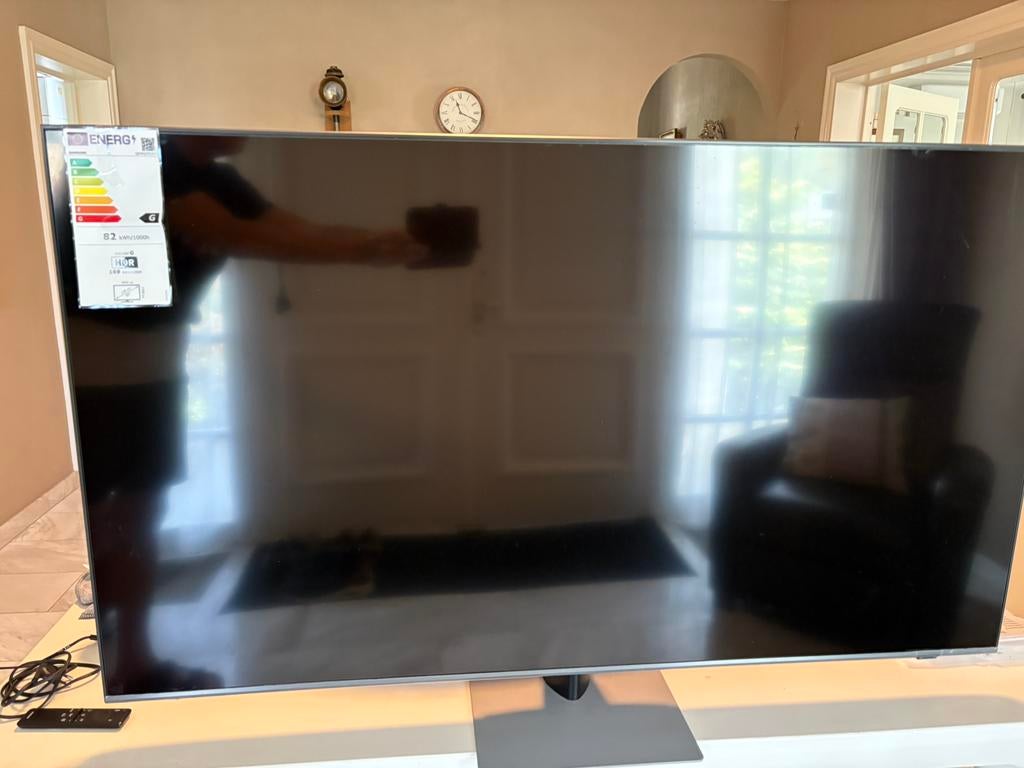Samsung QLET 55 nwst! Slechts 2 mnd gebruikt, Enlèvement, Comme neuf, Samsung, Smart TV