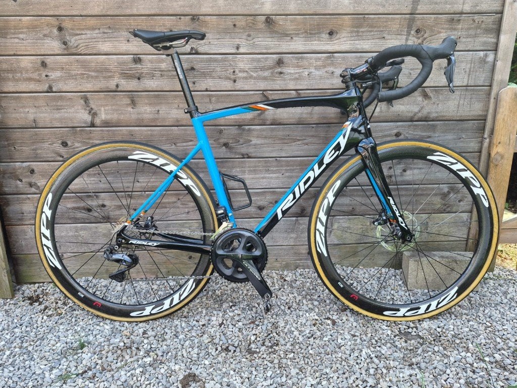 Ridley Fenix SL, Ophalen, Zo goed als nieuw, Carbon, Schijfrem