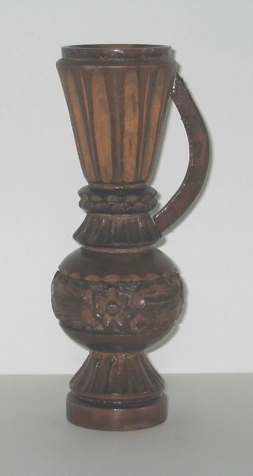 Vase en bois - 1242, Enlèvement, Vase