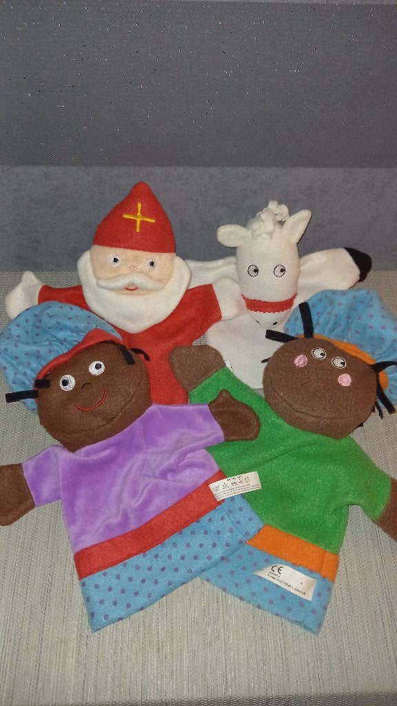 Sinterklaas handpoppen, Ophalen of Verzenden, Gebruikt