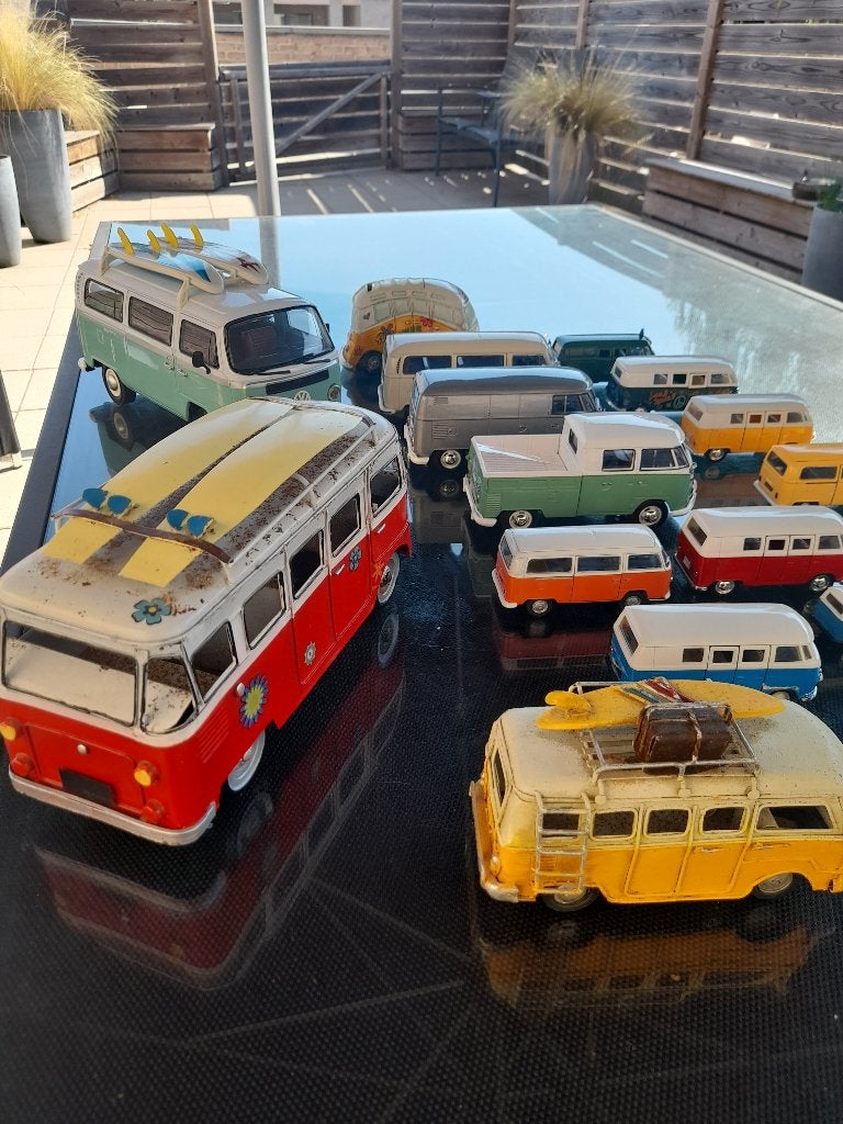 Mini VW busjes, Hobby & Loisirs créatifs, Voitures miniatures | Échelles Autre, Enlèvement, Comme neuf