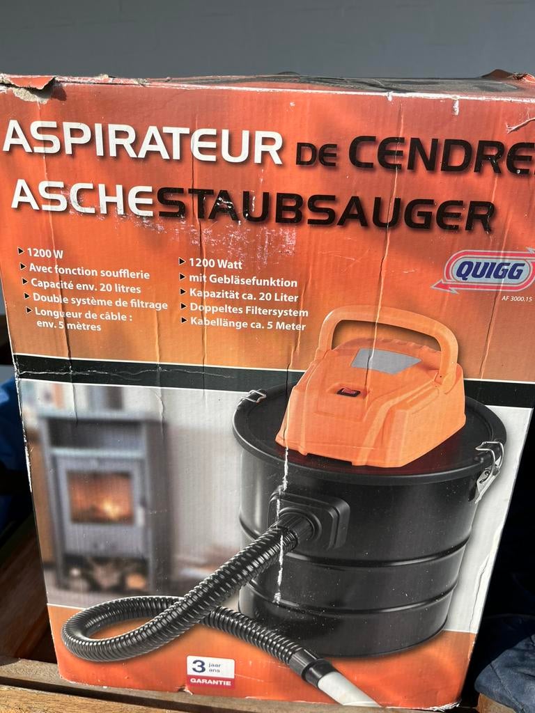 Aszuiger als nieuw, Doe-het-zelf en Bouw, Reinigingsmachines, Zo goed als nieuw, Ophalen