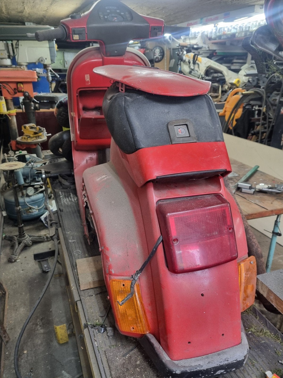 Vespa-frame van 50 cc, Motoren, Particulier