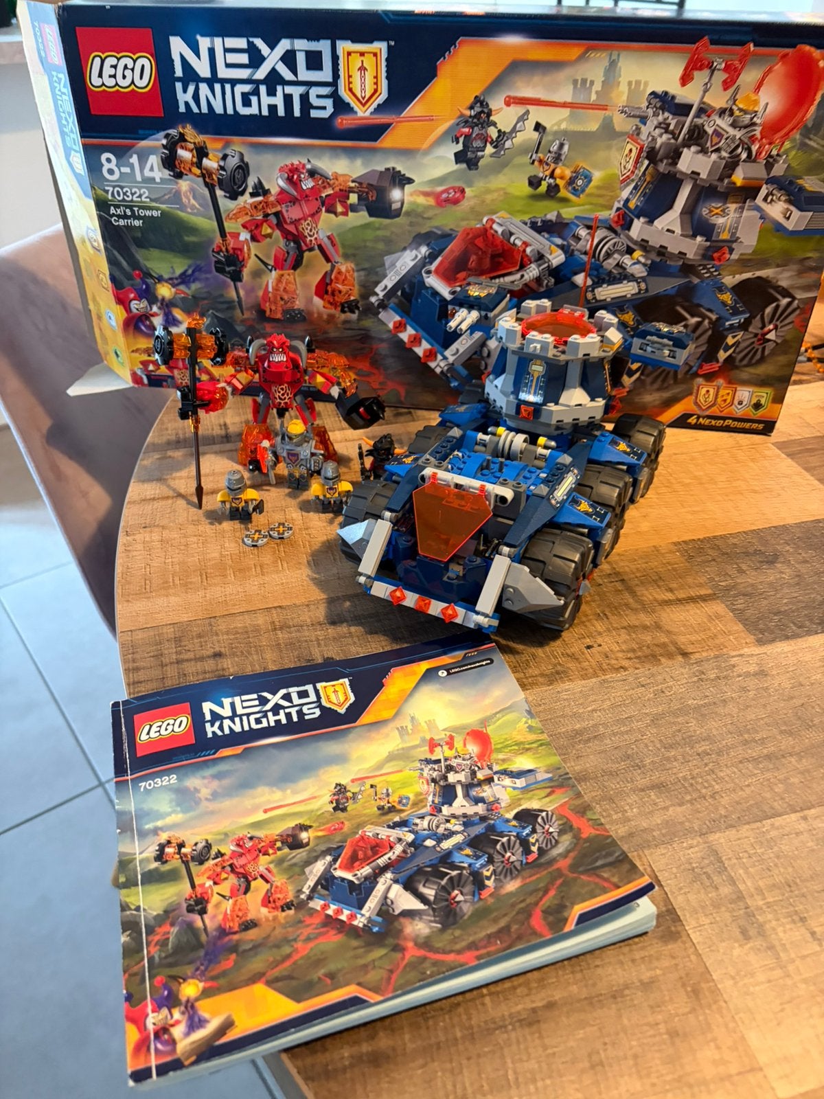 Lego Nexo Knights 70322, Ophalen of Verzenden, Zo goed als nieuw, Lego