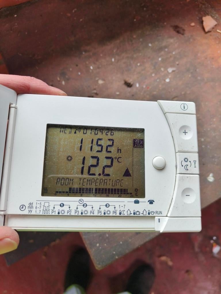 goed werkende Siemens REV24DC thermostaat aangeboden, Doe-het-zelf en Bouw, Ophalen, Gebruikt