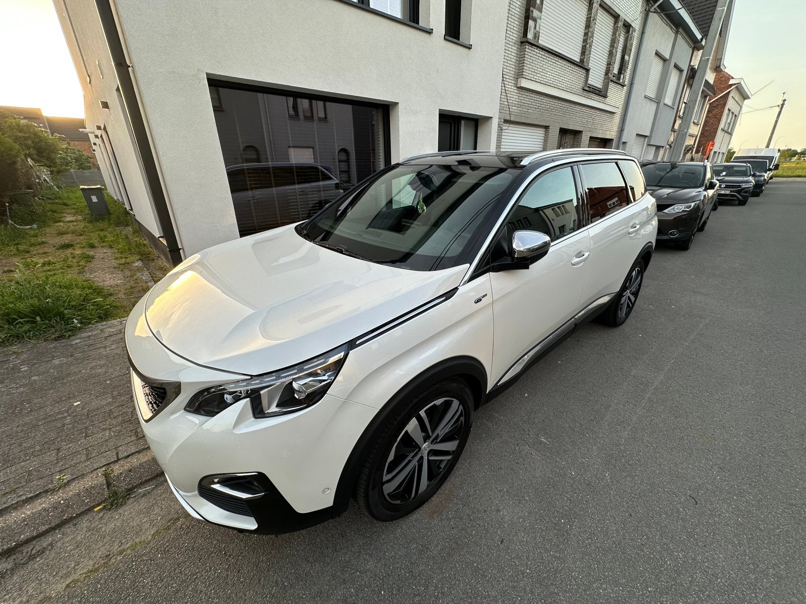 Peugeot 5008 gt line 2.0 blue hdi, Auto's, Euro 6, Diesel, Particulier, SUV of Terreinwagen