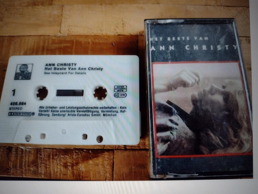 MUZIEK CASSETTE: HET BESTE VAN ANN CHRISTY - 1984, Gebruikt, 1 bandje, Ophalen of Verzenden, Origineel