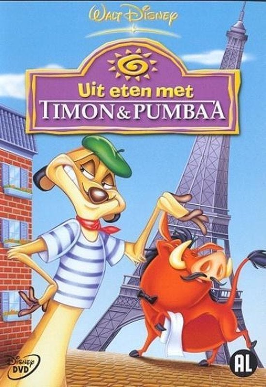 Disney dvd - Uit eten met Timon & Pumbaa, Enlèvement ou Envoi