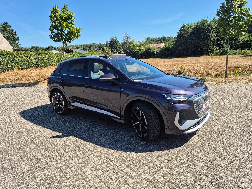 Audi Q4 E-tron 40, Autos, Cuir, Achat, Autres couleurs, Noir