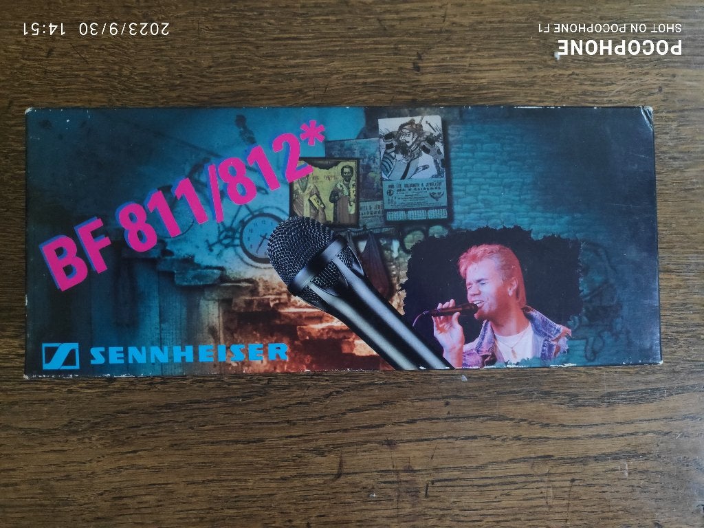 sennheiser micro BF812, Muziek en Instrumenten, Microfoons, Ophalen of Verzenden, Nieuw, Zangmicrofoon