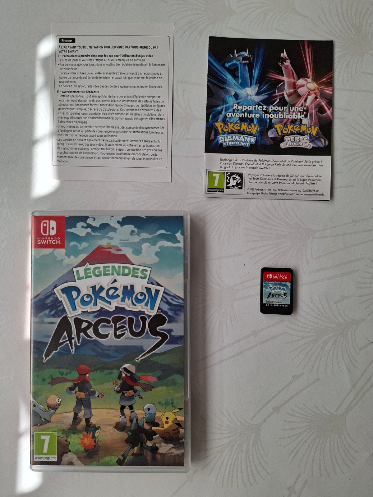Pokemon Arceus switch-spel. Tot ziens in Charler Brussels, Games en Spelcomputers