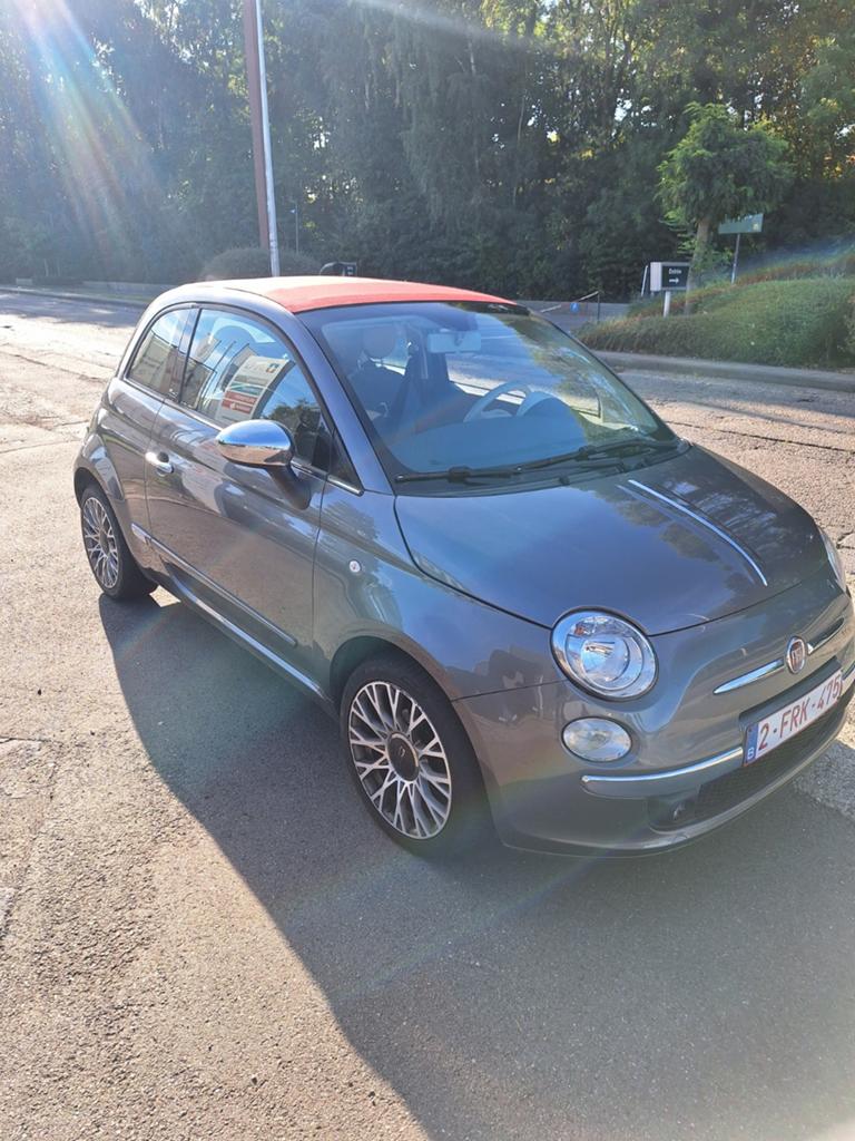 Fiat 500 cabriolet. 102 000 Km, Auto's, Te koop, Cabriolet