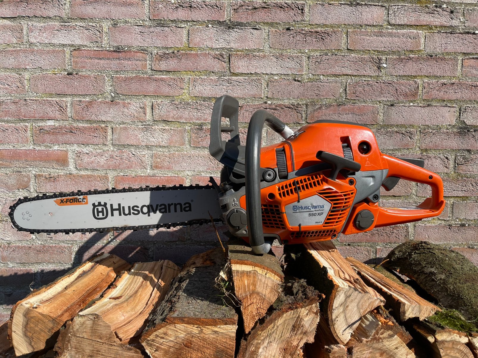 Husqvarna 550xp mark2 kettingzaag, Tuin en Terras, Ophalen, Zo goed als nieuw