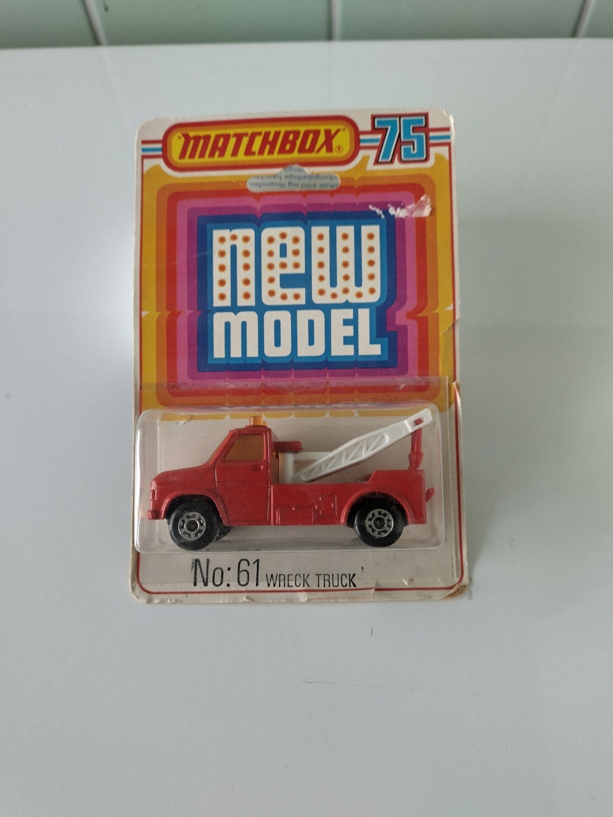 Vintage Matchbox Wreck Truck AFHALING LEES BESCHRIJVING, Enlèvement, Neuf, Voiture, Matchbox
