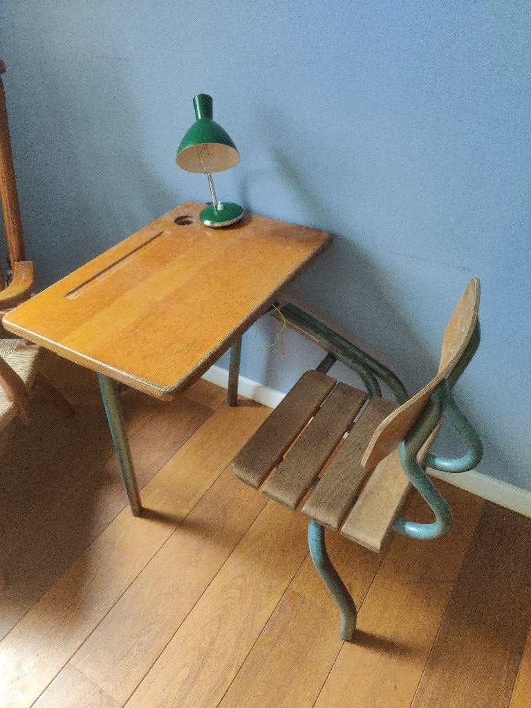 Bureau enfant vintage, Vintage, Enlèvement, Bureau enfant
