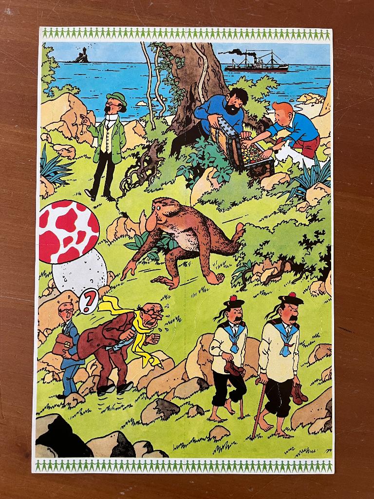Hergé – Autocollants Tintin – Opération 48.81.00 (1981), Enlèvement ou Envoi
