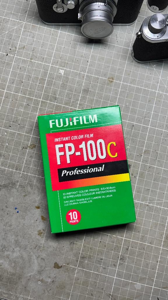10x Fujifilm FP-100C instant film, Ophalen of Verzenden, Nieuw, Polaroid, Polaroid