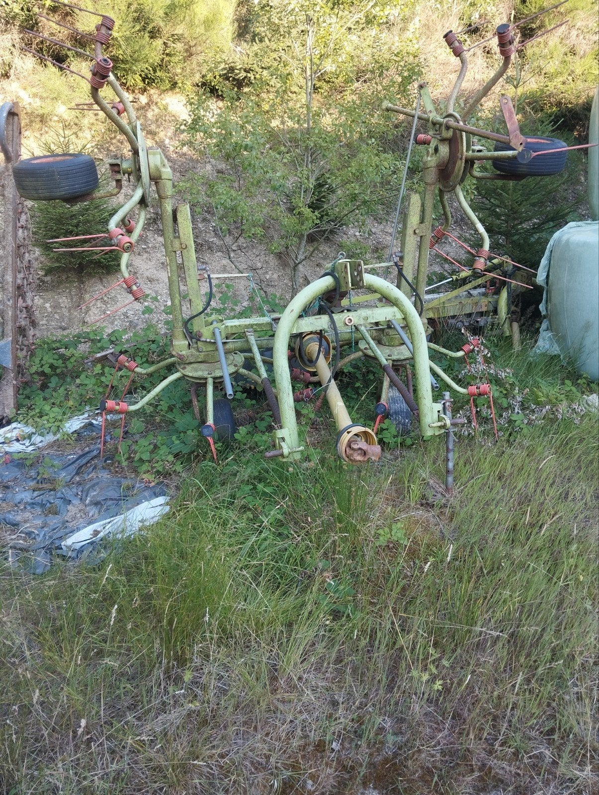 Pirouette claas volto 540H, Enlèvement