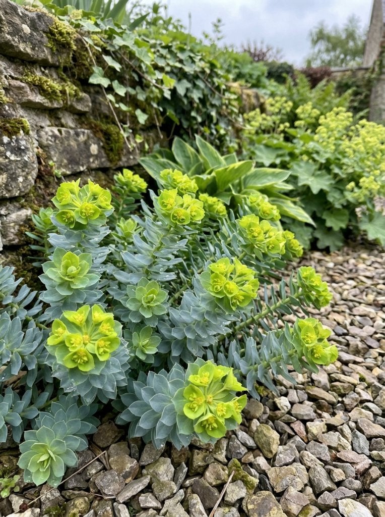 stekjes van wolfsmelk-euphorbia- kruipende vaste plant, Ophalen, Vaste plant