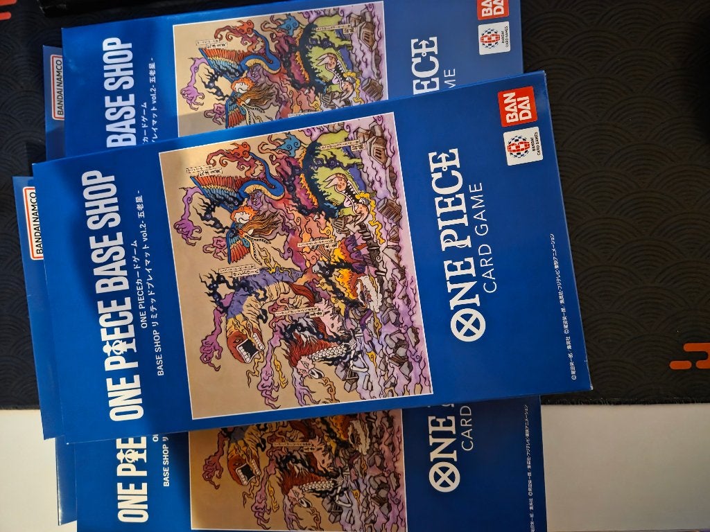 One Piece Base Shop Limited Playmat Vol.2 -Five Elders-, Enlèvement ou Envoi, Neuf, Cartes en vrac