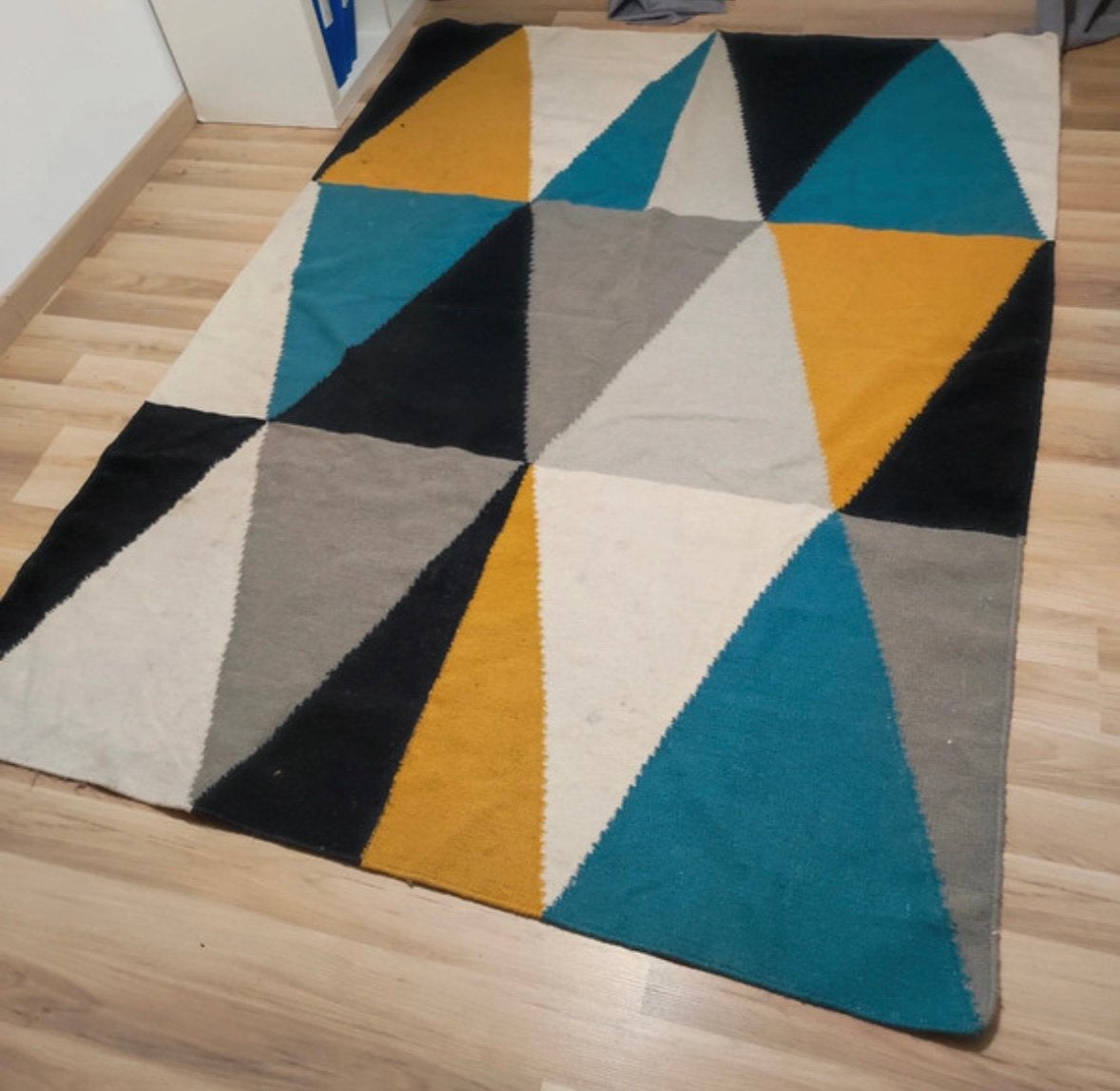 Mooi wollen vloerkleed, Maison & Meubles, Ameublement | Tapis & Moquettes, 200 cm ou plus, 150 à 200 cm, Enlèvement, Utilisé
