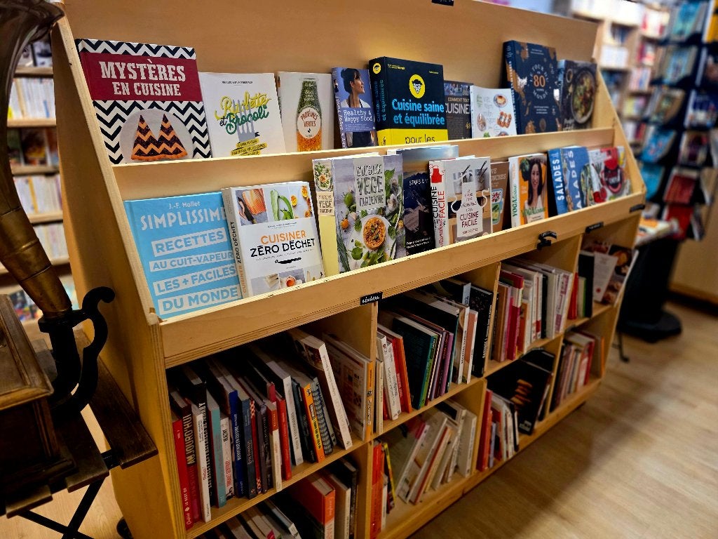 3 meubles présentoir pour librairie à vendre, Enlèvement, Utilisé