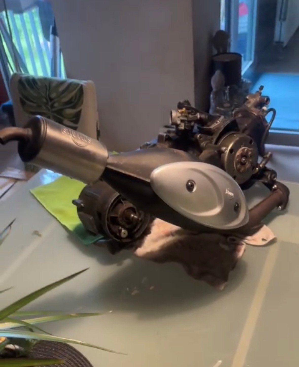 Quartz 50cc 2t lc blok, Fietsen en Brommers, Ophalen, Zo goed als nieuw, Blok