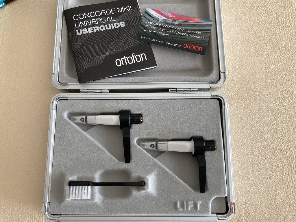 Ortofon Concorde Scratch MKII Twin Set, Ophalen, Zo goed als nieuw, Platenspeler-onderdeel, Overige merken