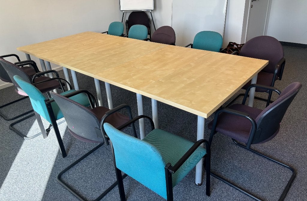 2 tables ikea à 20€ + lot A DONNER : 3 tables et 13 chaises, Ophalen, Gebruikt, 120 cm, Spaanplaat of MDF