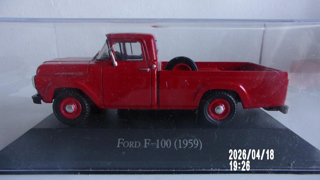 FORD F-100 PICK UP 1959.SALVAT 1/43 COMME NEUF,VITRINE, Ophalen of Verzenden, Zo goed als nieuw, Auto, Overige merken
