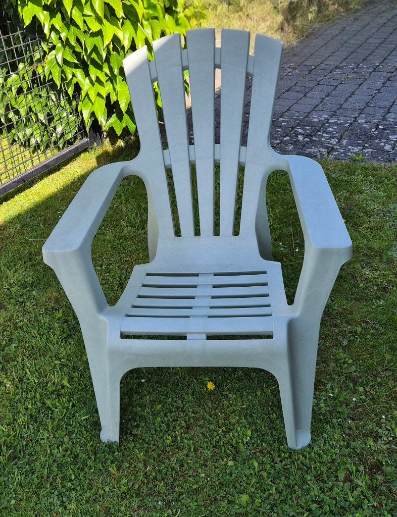 Tuinstoel voor tuin, balkon of terras., Jardin & Terrasse, Chaises de jardin, Enlèvement, Comme neuf, Synthétique, Empilable