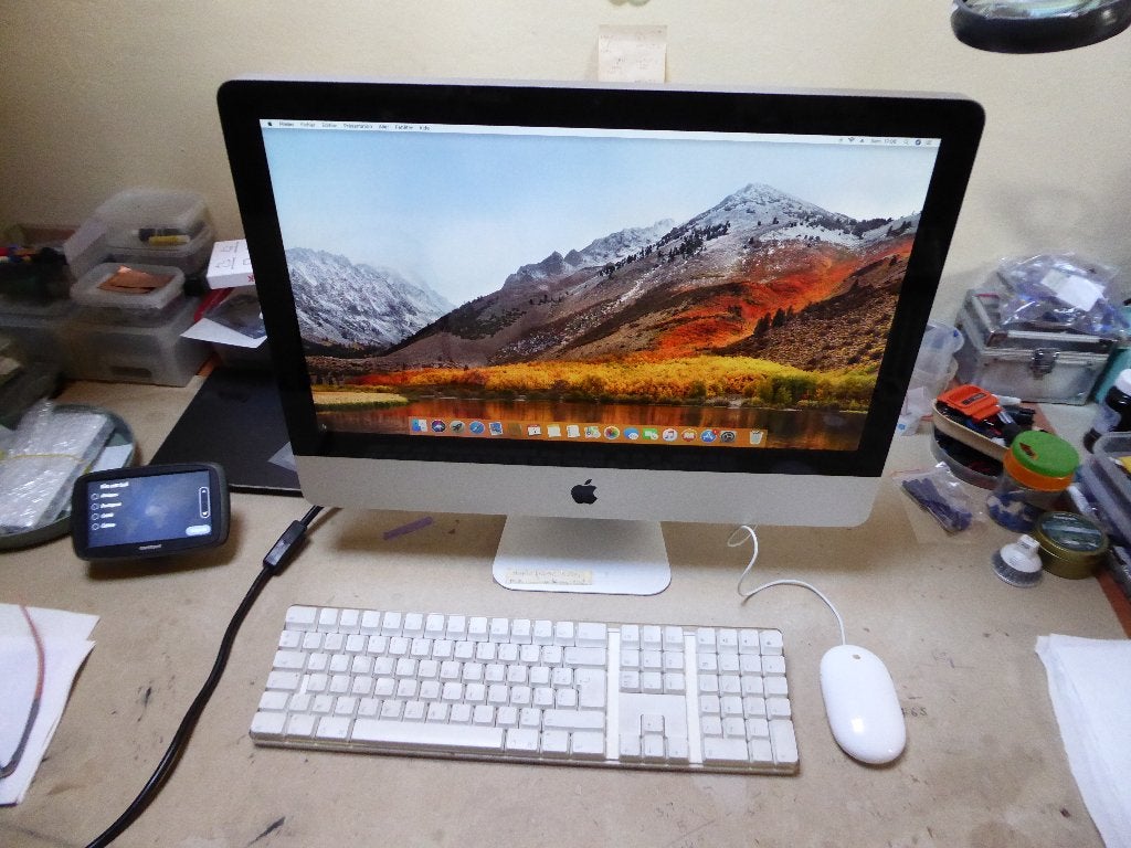 Apple iMac  , clavier Bluetooth , souris, Enlèvement, Utilisé, IMac
