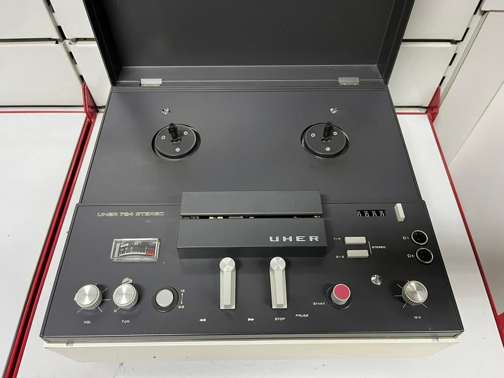Magnétophone à bandes vintage UHER 724 Stereo, Enlèvement, Magnétophone