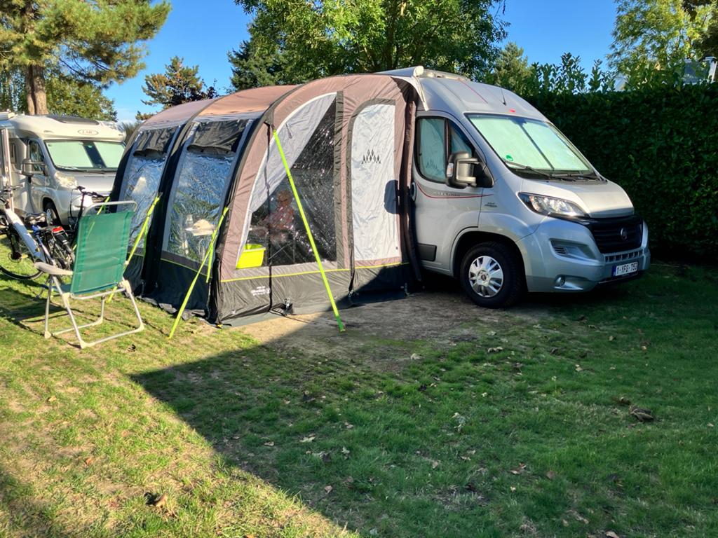 Obelink Viera 320 Easy Air voor camper of caravan, Caravans en Kamperen, Voortenten en Luifels, Ophalen, Zo goed als nieuw