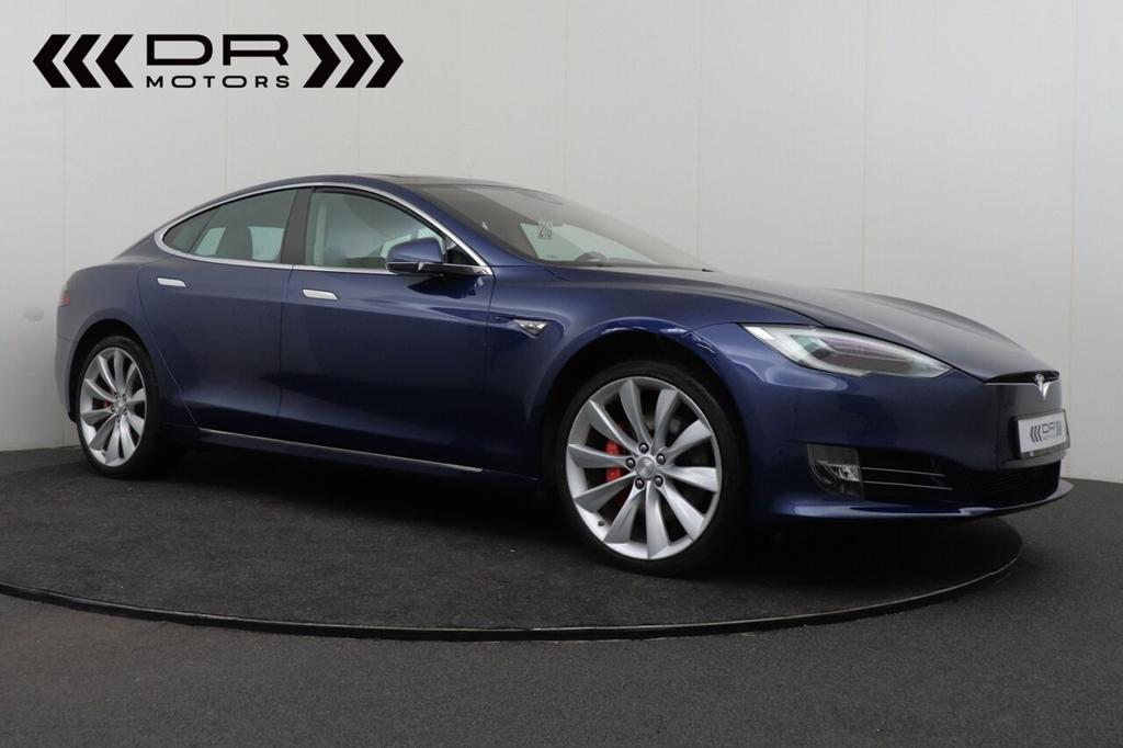 Tesla Model S P90D - FREE UNLIMITED SUPERCHARGING, Auto's, Tesla, 772 pk, Beige, 5 deurs, Te koop