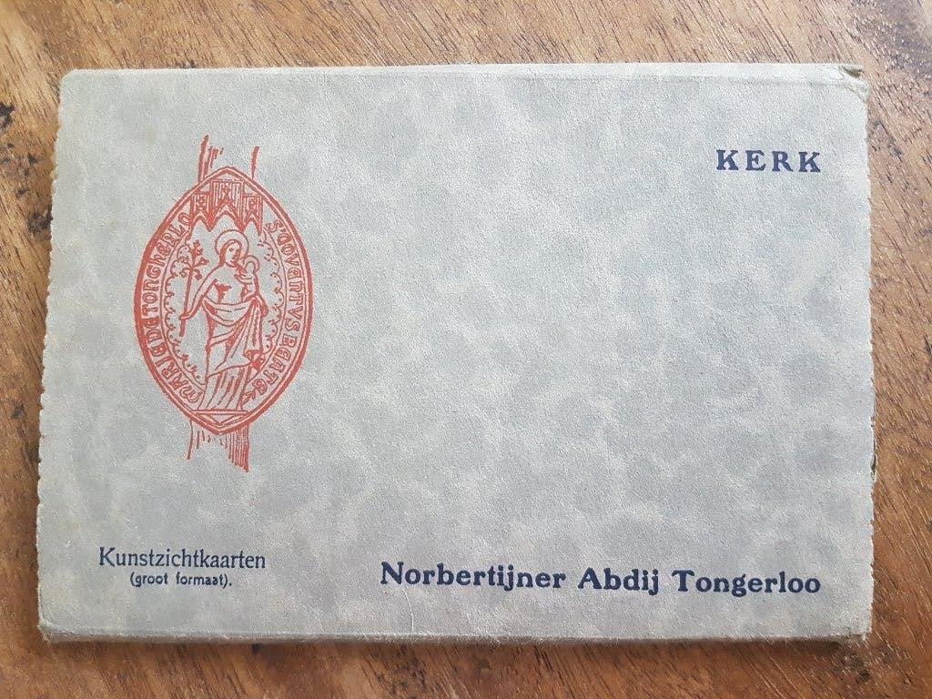 Mapje 15x postkaart Tongerlo Tongerloo Norbertijner Abdij, Collections, Enlèvement ou Envoi, 1940 à 1960, Non affranchie, Anvers