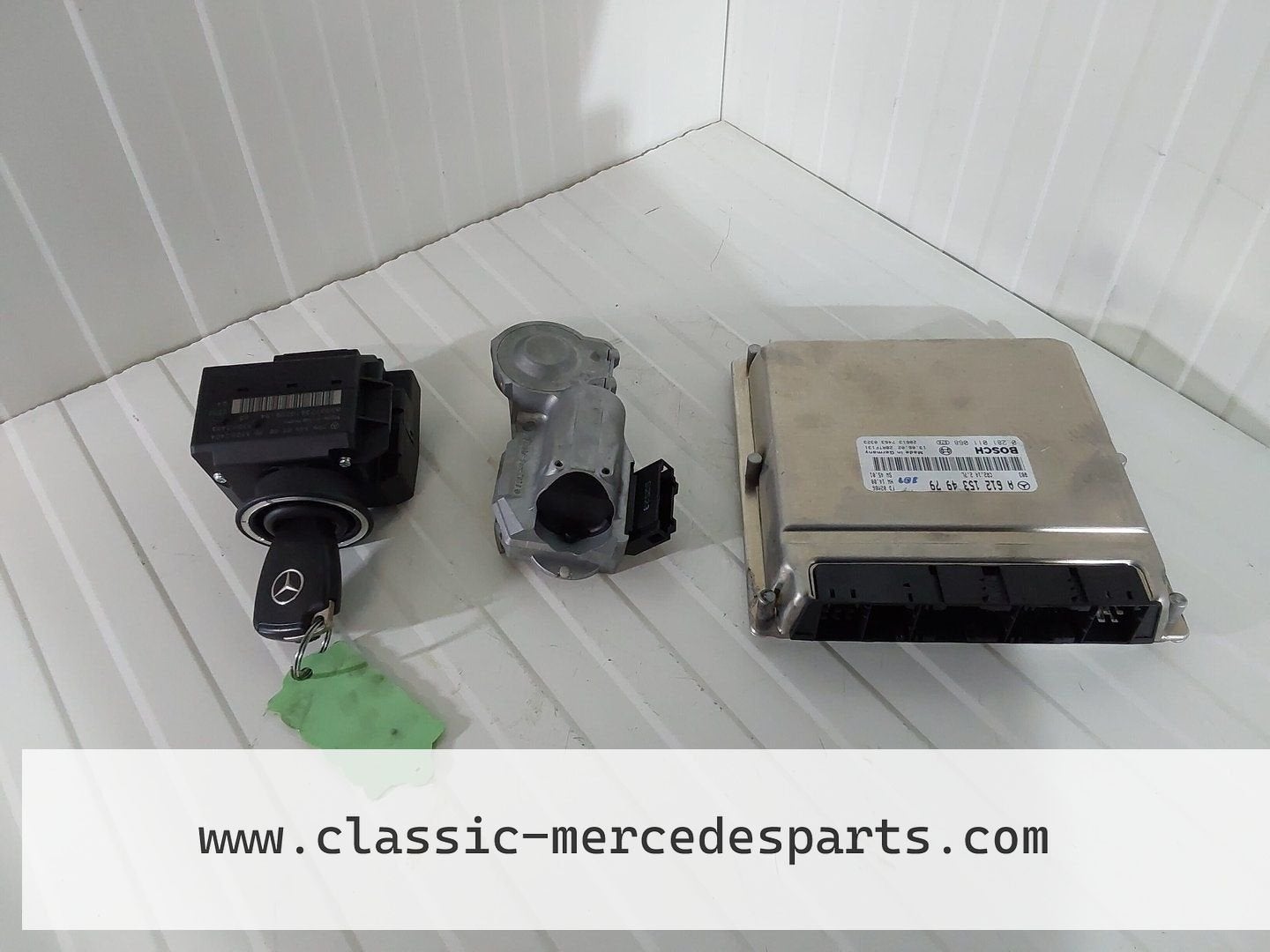 Contactslot set met ECU Mercedes C-klasse W203 C270CDI Combi, Auto-onderdelen, Gebruikt, -, Ophalen of Verzenden, -