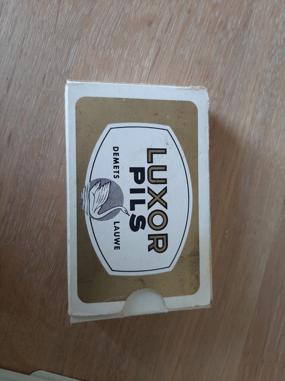 cartes Luxor Pils Demets (52 cartes à jouer, pas de jokers), Collections, Enlèvement ou Envoi, Utilisé, Autres types, Autres marques