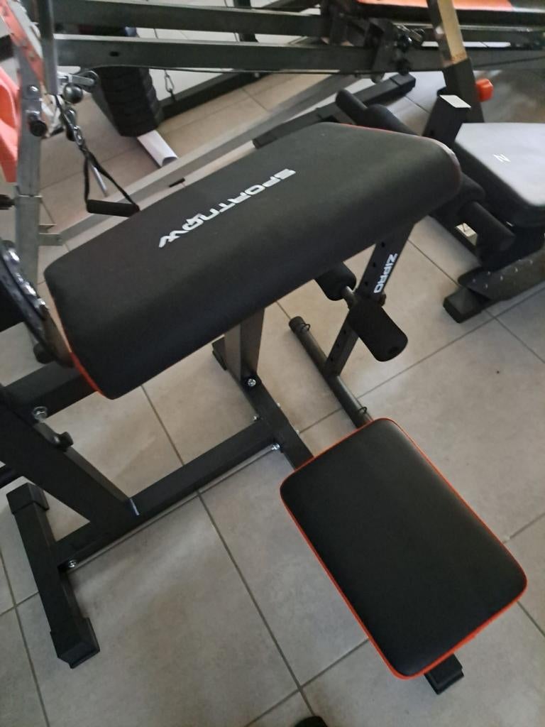 Fitness toestellen, Enlèvement